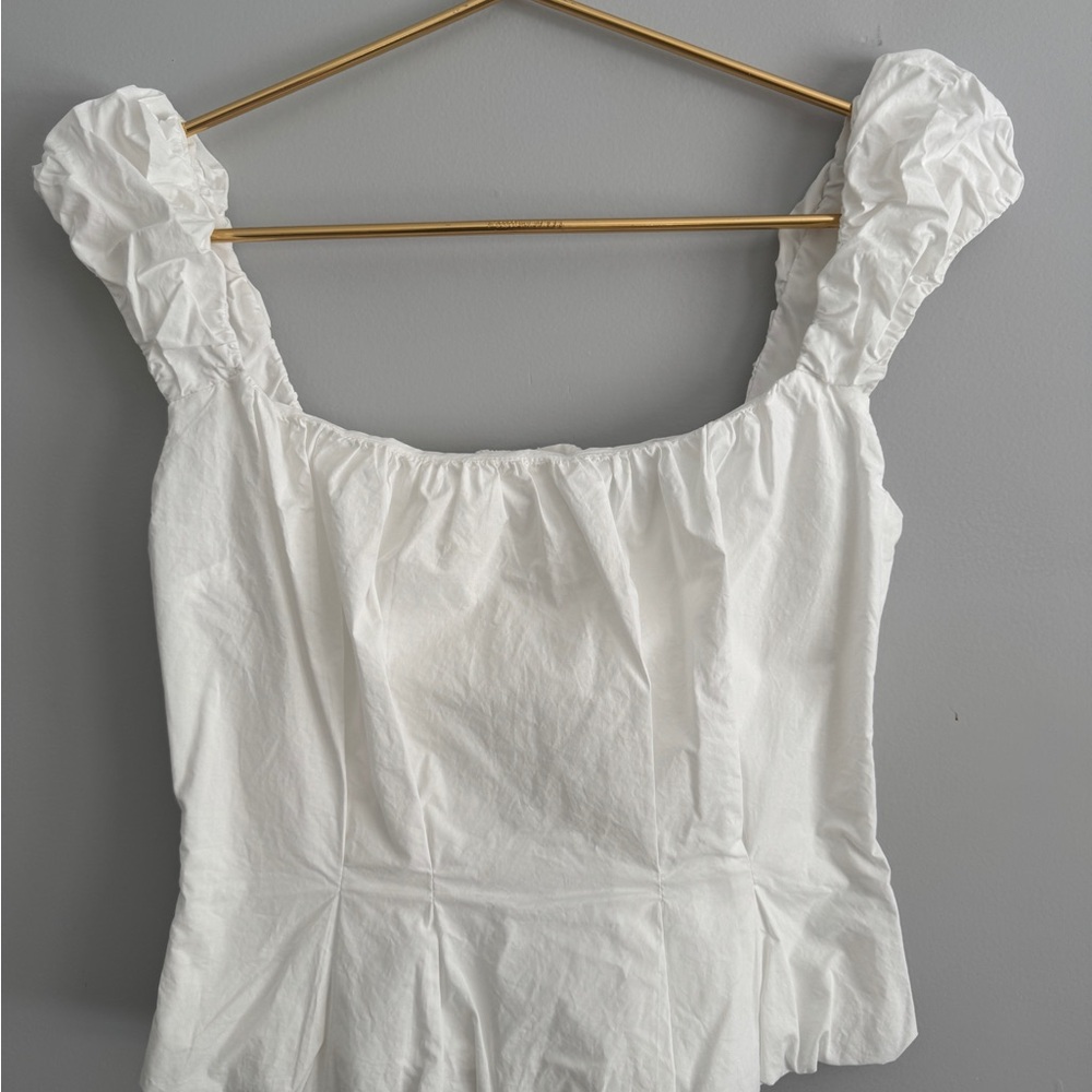 Lioness Puff Sleeve Corset Tank